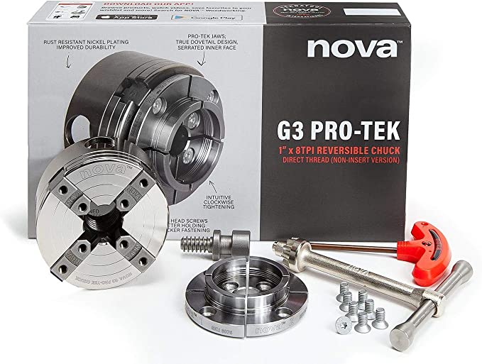 Pro-Tek G3 Chuck Direct Thread Version  1" - 8 TPI