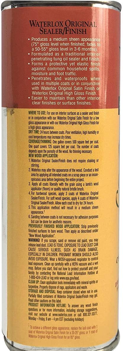 Waterlox Original Sealer/Finish - Waterlox - Original Formula