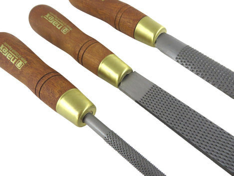 200mm (8") Fine Cut Cabinetmaker's Rasps - 3 Pack
