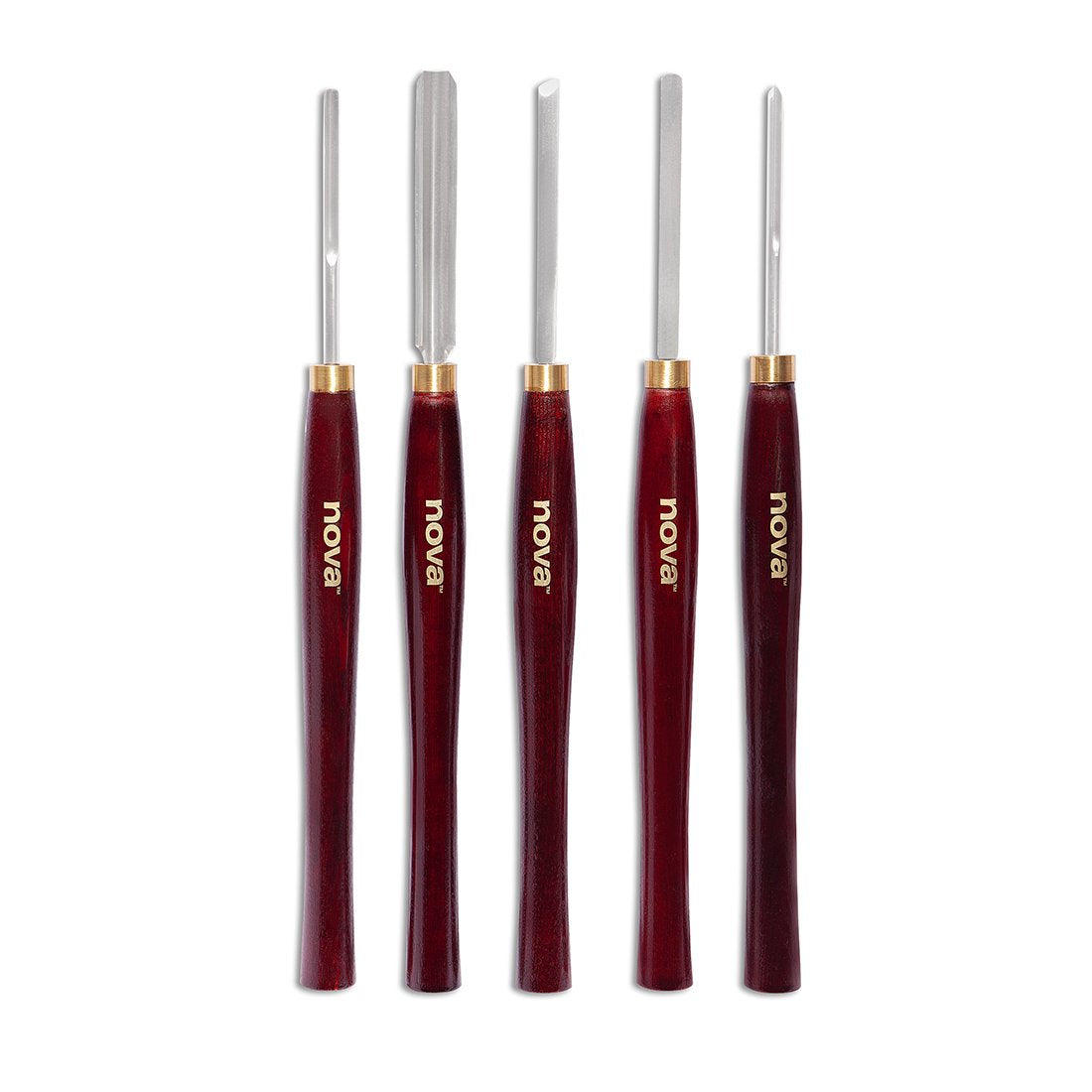 NOVA 5 Piece HSS Standard Chisel Set – Bad Owl Tool