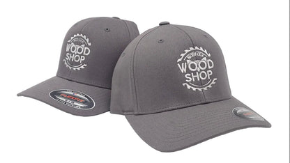 Norfolk Wood Shop Flexfit Hat – Small/Medium (S/M) Fitted Workshop Cap - Flexfit NWS Hats size S/M