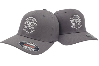 Norfolk Wood Shop Flexfit Hat – Small/Medium (S/M) Fitted Workshop Cap - Flexfit NWS Hats size S/M