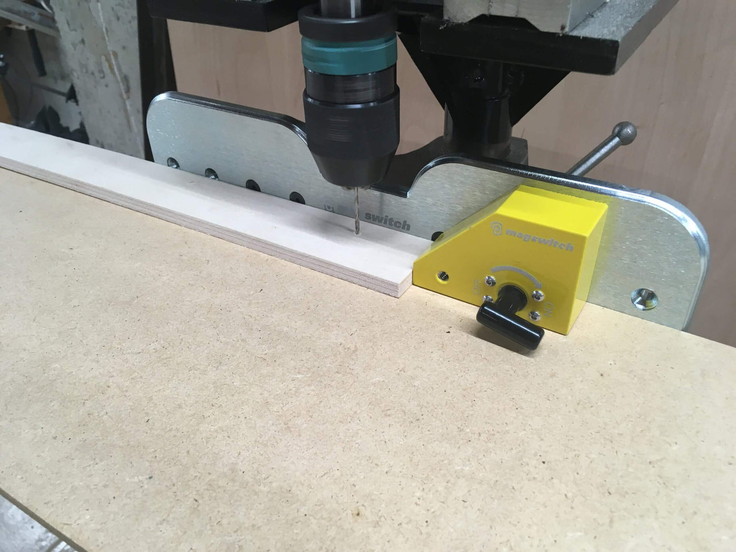Magswitch Drill Press Fence