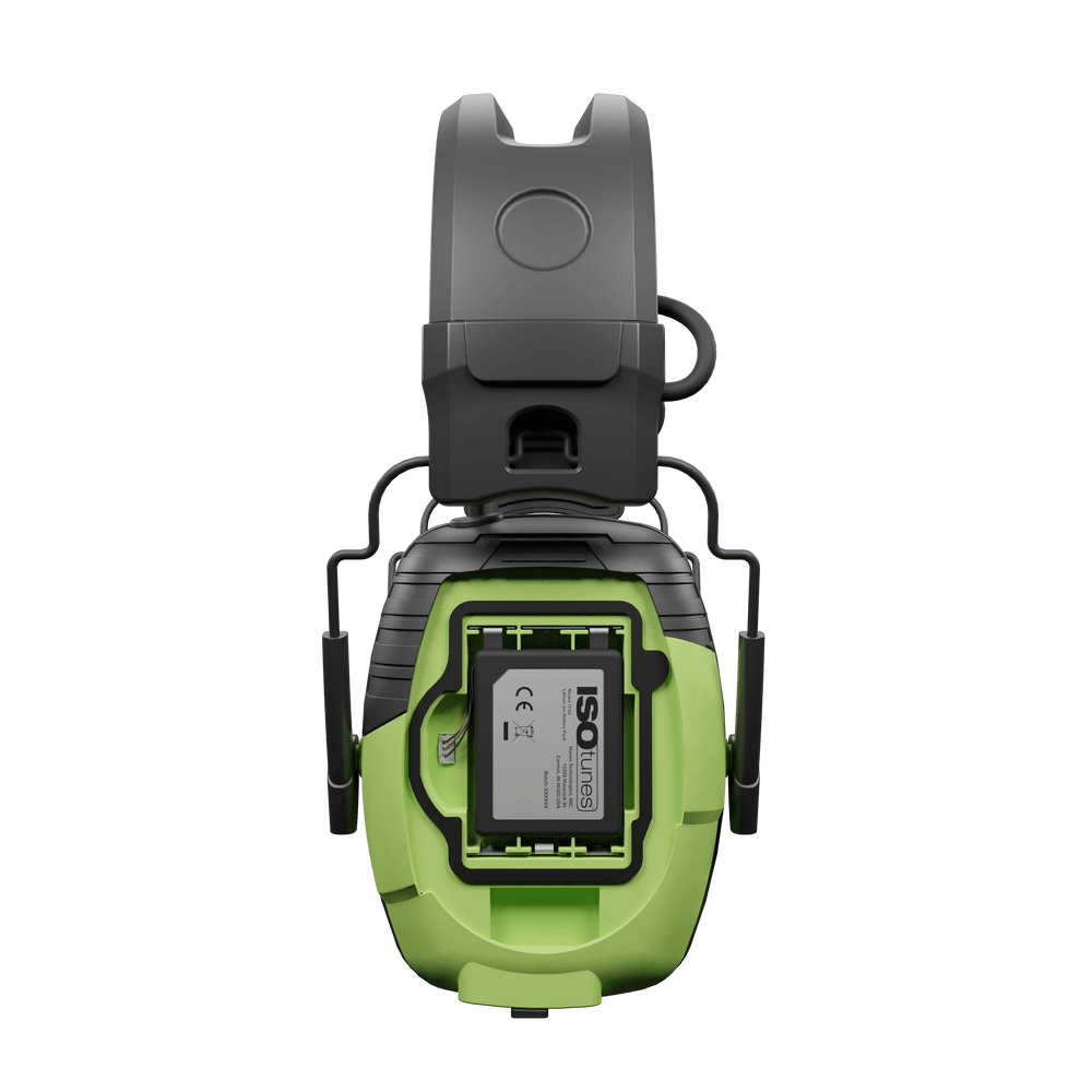 ISOTunes LINK Aware Earmuffs (Safety Green) - LINK Aware Earmuffs (Safety Green)
