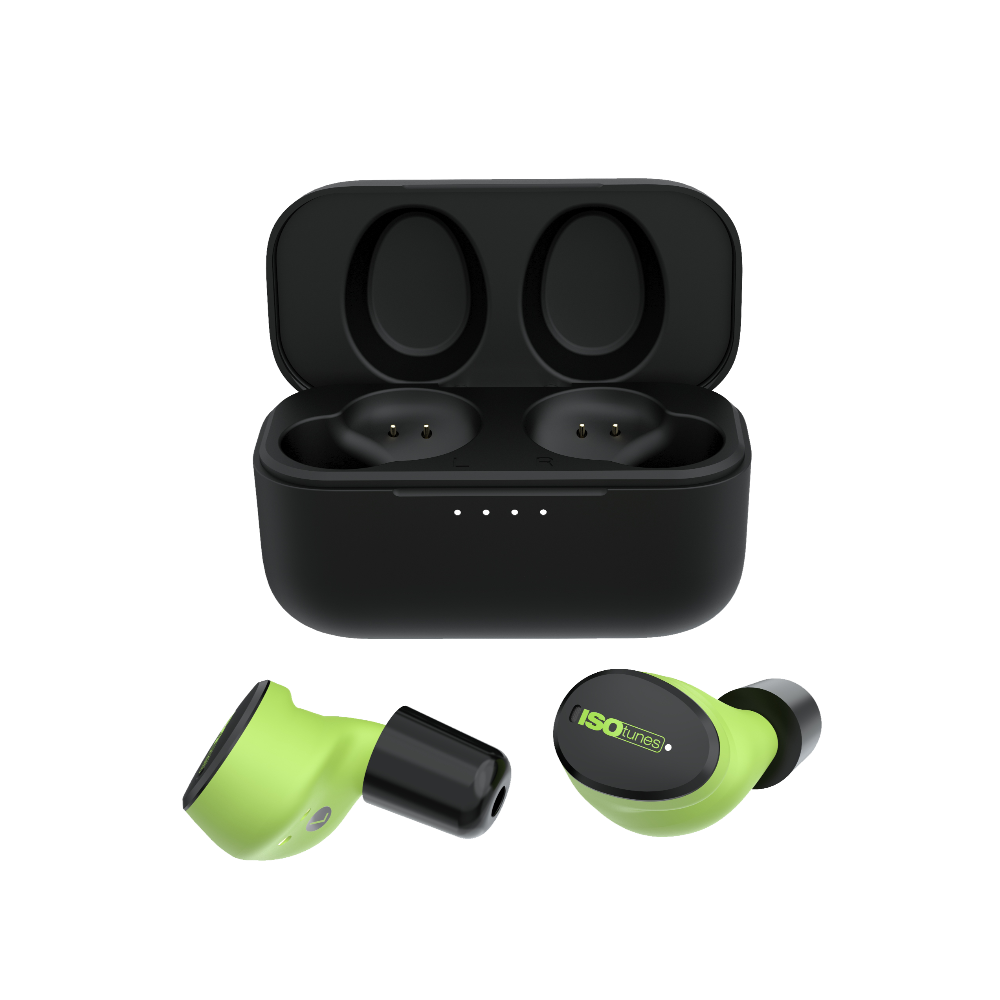 ISOTunes FREE Aware Earbuds (Safety Green) - FREE Aware Earbuds (Safety Green)