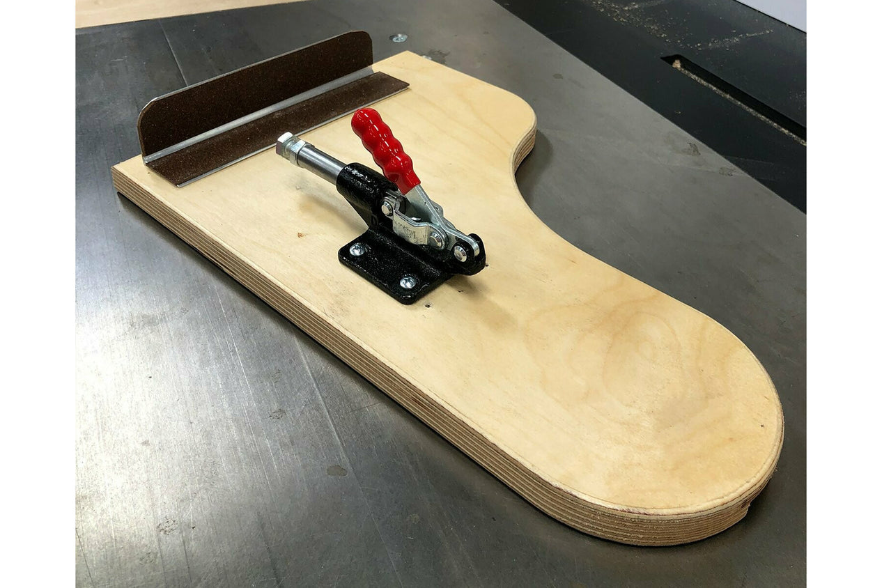 Izzy Swan Clamp-On Table Saw Infeed Saddle Extension