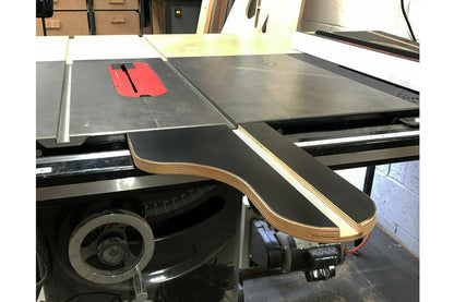 Izzy Swan Clamp-On Table Saw Infeed Saddle Extension