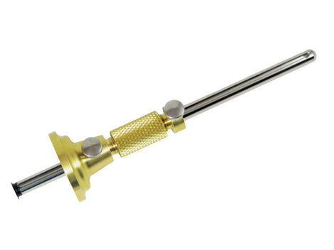 Solid Brass Wheel Marking Cutting Gauge with Micro Adjust and 2 Extra Cutters