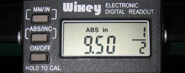Saw Fence Digital Readout