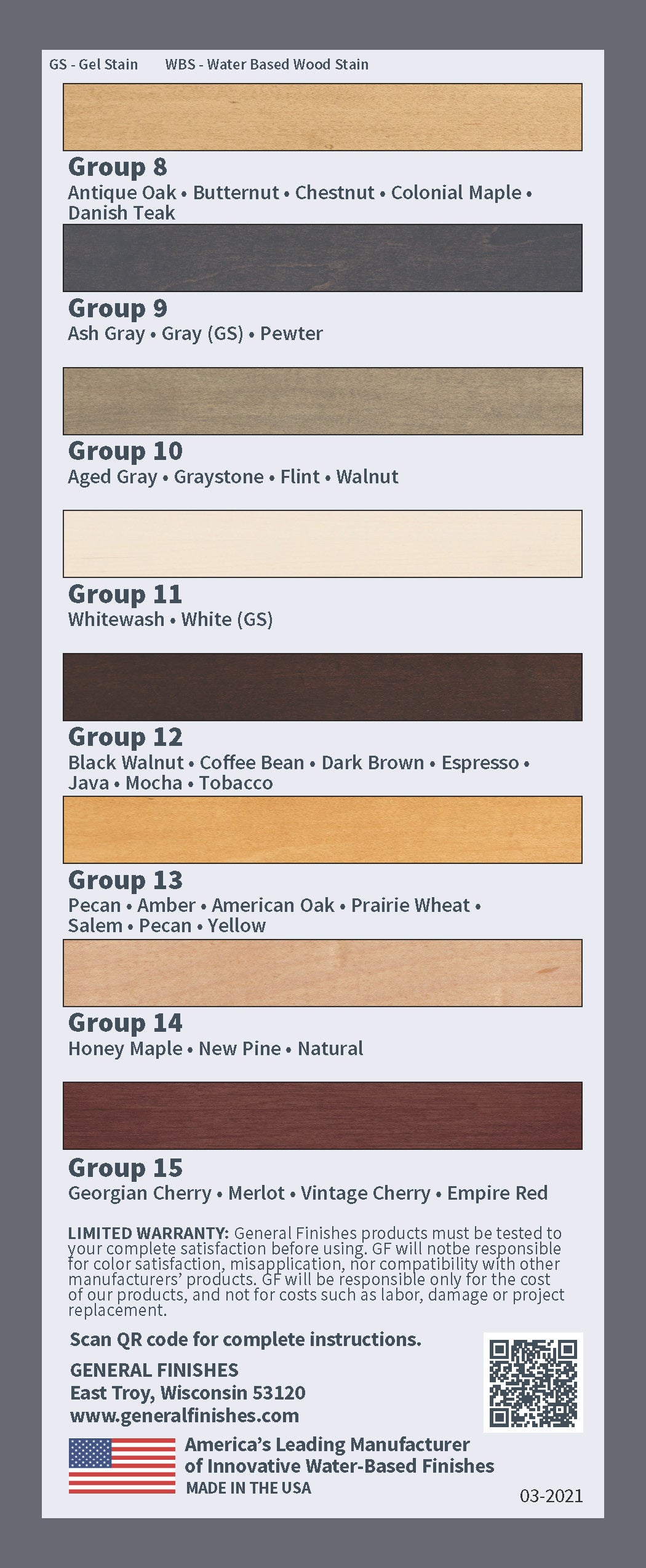 Individual Fill Sticks