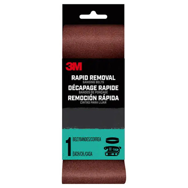 Rapid Removal Power Sanding Belts- Cubitron II - 3"